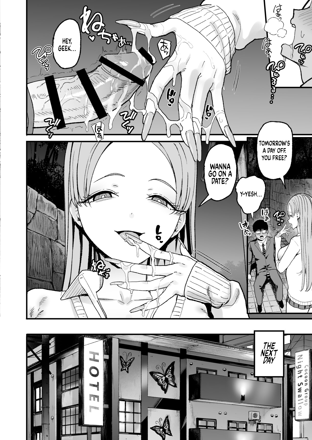 Hentai Manga Comic-Drop-in Gyaru Lets Me Use Her Pussy 5-Read-33